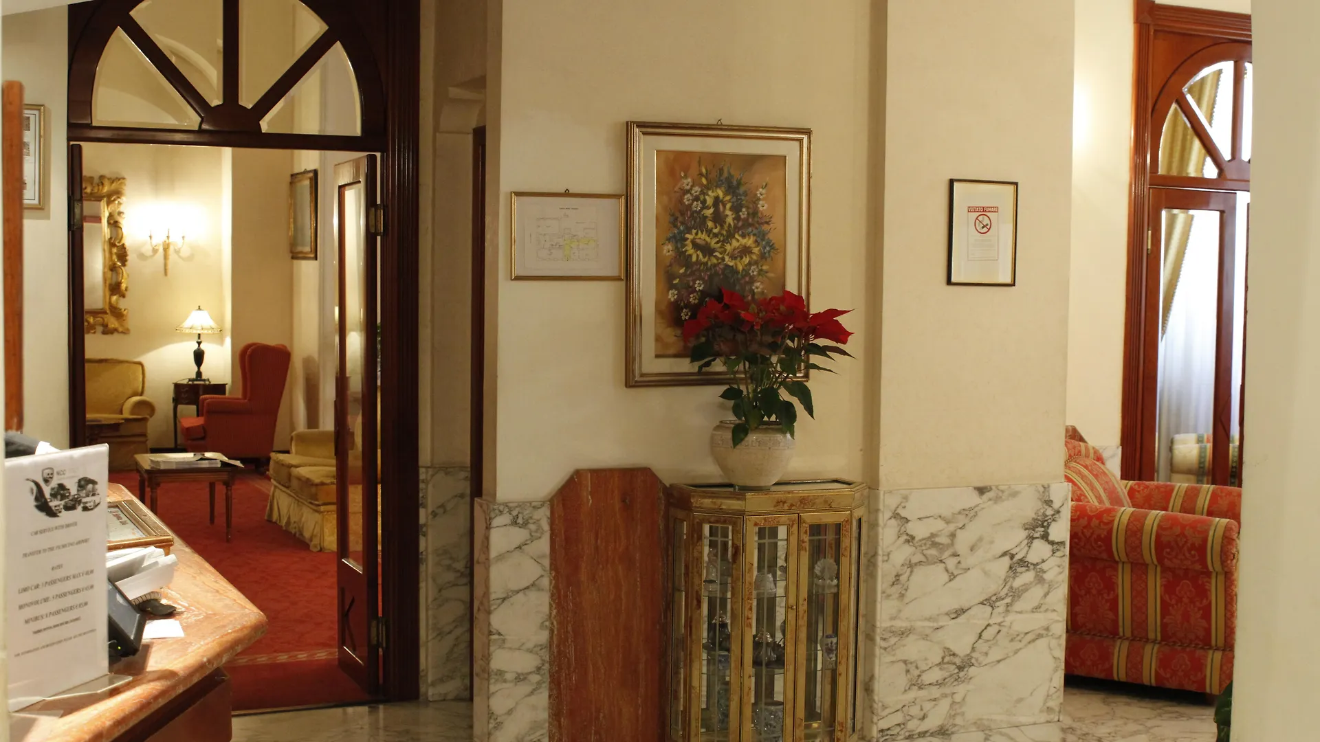 Hotel Pace Helvezia Rzym Włochy